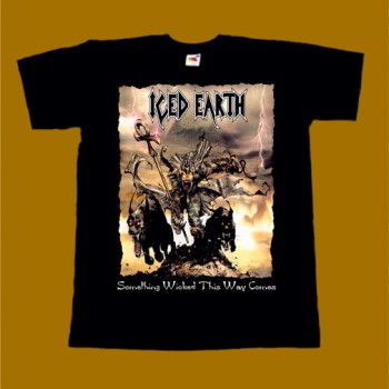 ICED EARTH T-SHIRT - SOMETHING WICKED THIS WAY COMES