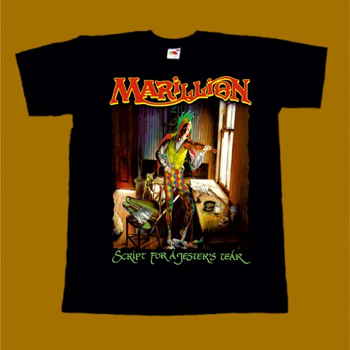 MARILLION T-SHIRT - SCRIPT FOR A JESTER'S TEAR