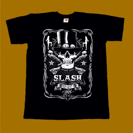 SLASH T-SHIRT - SKULL