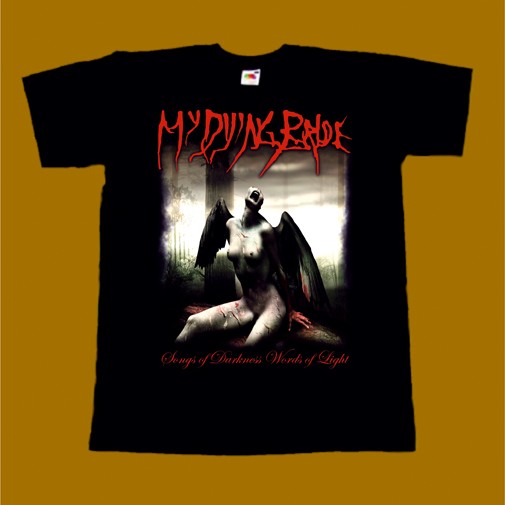 MY DYING BRIDE T-SHIRT - SONGS OF DARKNESS WORDS OF LIGHT