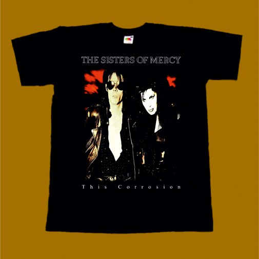 THE SISTERS OF MERCY T-SHIRT - THIS CORROSION
