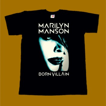 MARILYN MANSON T-SHIRT - BORN VILLAIN