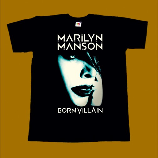 MARILYN MANSON T-SHIRT - BORN VILLAIN