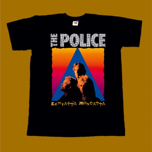 THE POLICE T-SHIRT - ZENYATTA MONDATTA
