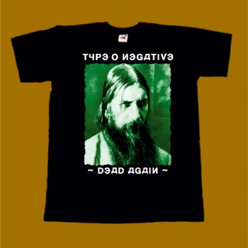 TYPE O NEGATIVE T-SHIRT - DEAD AGAIN