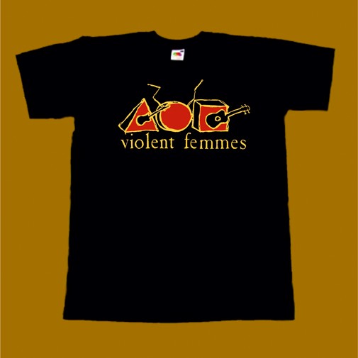VIOLENT FEMMES T-SHIRT - HALLOWED GROUND