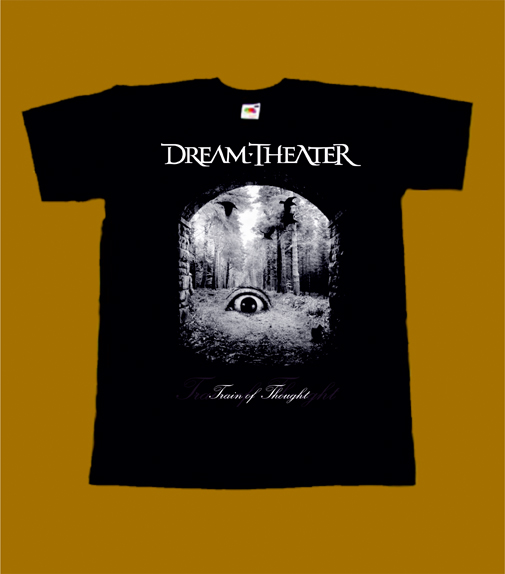 DREAM THEATER T-SHIRT - TRAIN OF THOUGHT