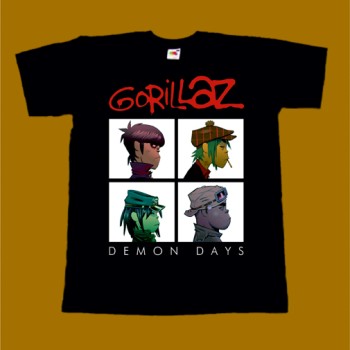 GORILLAZ T-SHIRT - DEMON DAYS 2