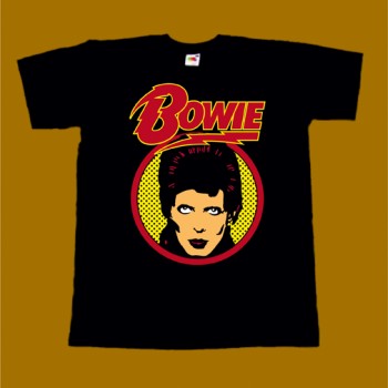 DAVID BOWIE T-SHIRT - FACE