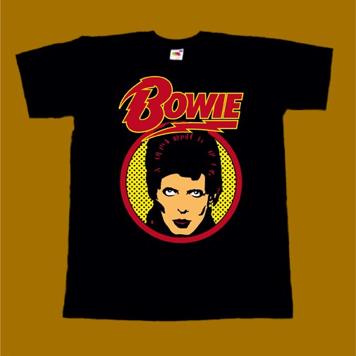DAVID BOWIE T-SHIRT - FACE