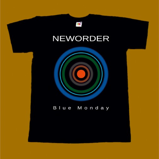 NEW ORDER T-SHIRT - BLUE MONDAY