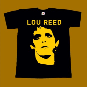 LOU REED T-SHIRT - FACE
