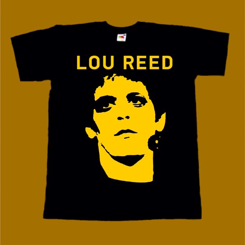 LOU REED T-SHIRT - FACE