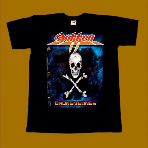 DOKKEN T-SHIRT - BROKEN BONES