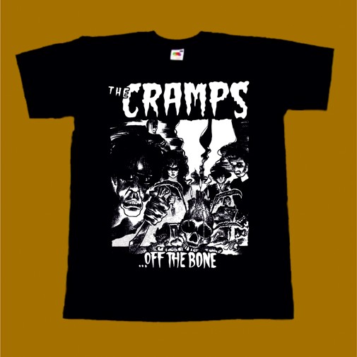 THE CRAMPS T-SHIRT - OFF THE BONE
