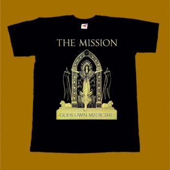 THE MISSION T-SHIRT - GODS OWN MEDICINE