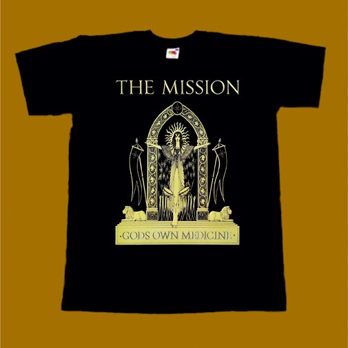 THE MISSION T-SHIRT - GODS OWN MEDICINE