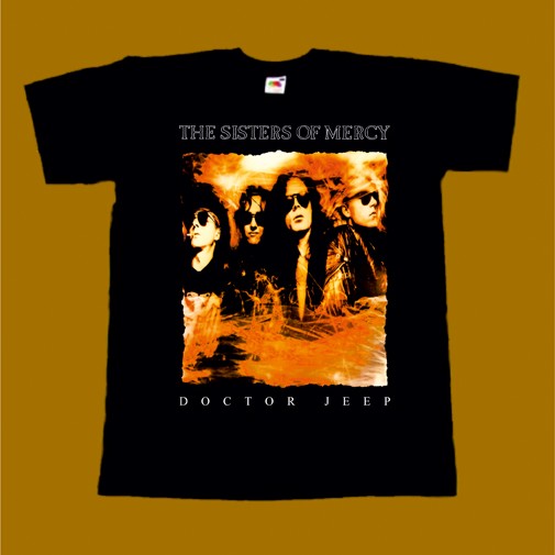 THE SISTERS OF MERCY T-SHIRT - DOCTOR JEEP