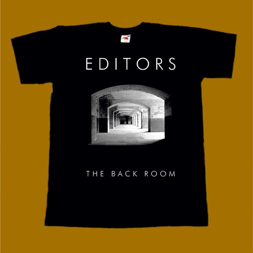 EDITORS T-SHIRT - THE BACK ROOM