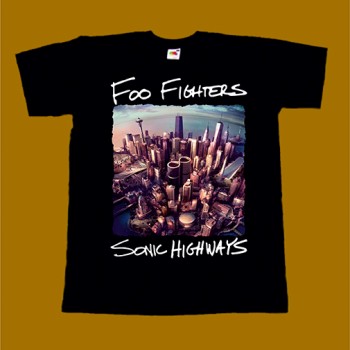 FOO FIGHTERS T-SHIRT - SONIC HIGHWAYS