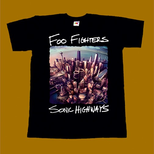 FOO FIGHTERS T-SHIRT - SONIC HIGHWAYS