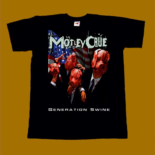 MOTLEY CRUE T-SHIRT - GENERATION SWINE