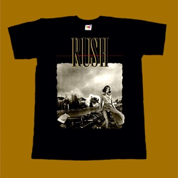 RUSH T-SHIRT - PERMANENT WAVES