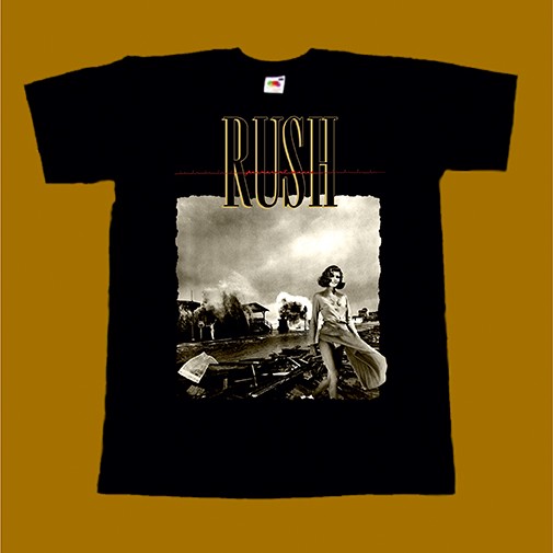 RUSH T-SHIRT - PERMANENT WAVES
