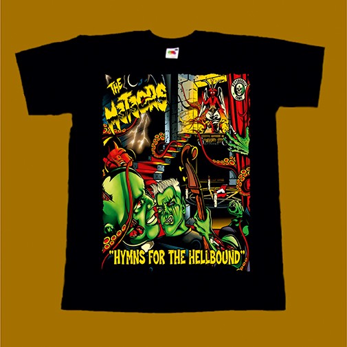 THE METEORS T-SHIRT - HYMNS FOR THE HELLBOUND