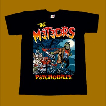 THE METEORS T-SHIRT - PSYCHOBILLY