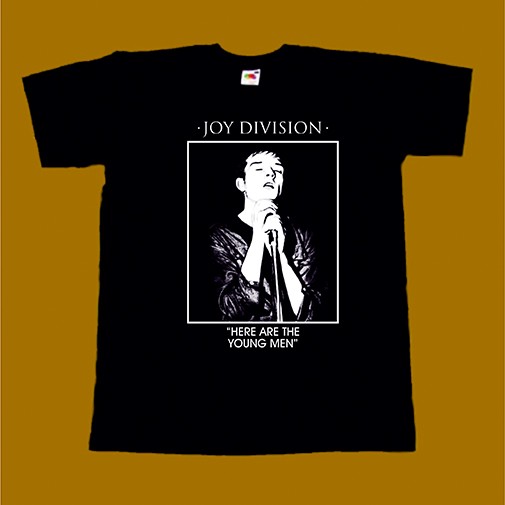 JOY DIVISION T-SHIRT - HERE ARE THE YOUNG MEN