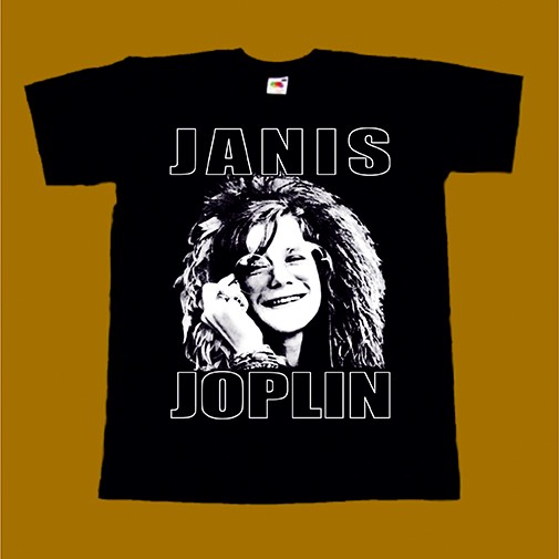 JANIS JOPLIN T-SHIRT - FACE