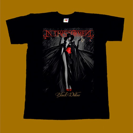 IN THIS MOMENT T-SHIRT - BLACK WIDOW