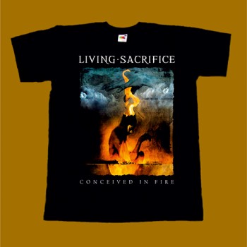 LIVING SACRIFICE T-SHIRT - CONCEIVED IN FIRE