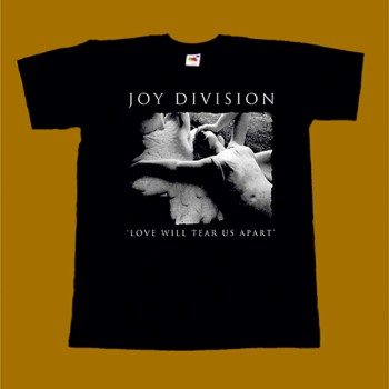 JOY DIVISION T-SHIRT - LOVE WILL TEAR US APART