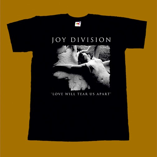 JOY DIVISION T-SHIRT - LOVE WILL TEAR US APART