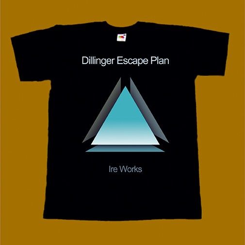 THE DILLINGER ESCAPE PLAN T-SHIRT - IRE WORKS