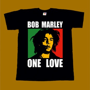 BOB MARLEY T-SHIRT - ONE LOVE 2