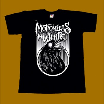 MOTIONLESS IN WHITE T-SHIRT - RAVEN
