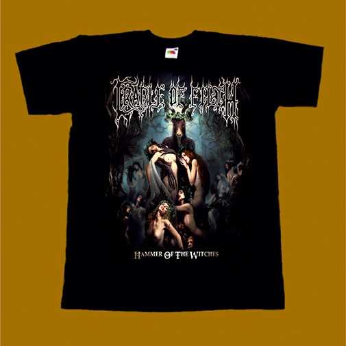 CRADLE OF FILTH T-SHIRT - HAMMER OF THE WITCHES