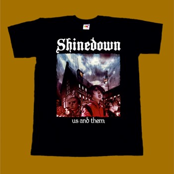 SHINEDOWN T-SHIRT - US AND THEM