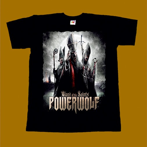 POWERWOLF T-SHIRT - BLOOD OF THE SAINTS
