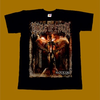 CRADLE OF FILTH T-SHIRT - THE MANTICORE AND OTHER HORRORS