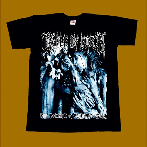 CRADLE OF FILTH T-SHIRT - THE PRINCIPLE OF EVIL MADE FLESH