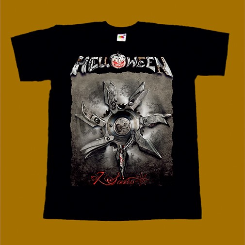HELLOWEEN T-SHIRT - 7 SINNERS