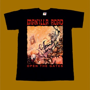 MANILLA ROAD T-SHIRT - OPEN THE GATES