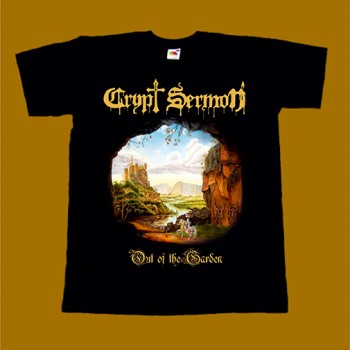 CRYPT SERMON T-SHIRT - OUT OF THE GARDEN