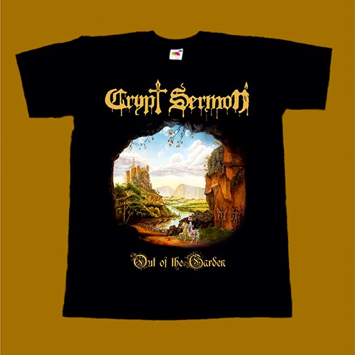 CRYPT SERMON T-SHIRT - OUT OF THE GARDEN