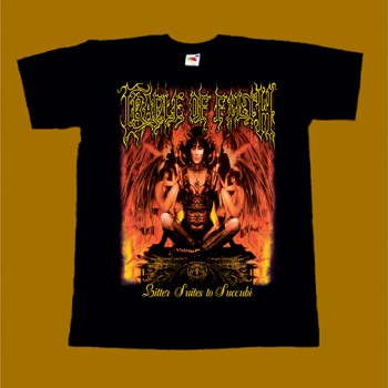 CRADLE OF FILTH T-SHIRT - BITTER SUITES TO SUCCUBI