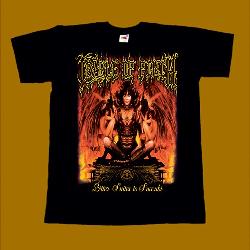 CRADLE OF FILTH T-SHIRT - BITTER SUITES TO SUCCUBI